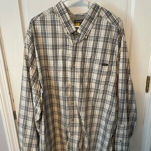 Eddie Bauer Button Down Plaid Shirt